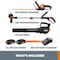 Worx Power Share 20V Cordless Grass Trimmer, Hedge Trimmer, and Blower Combo, Batteries Charger Included WG931 - alternate 7